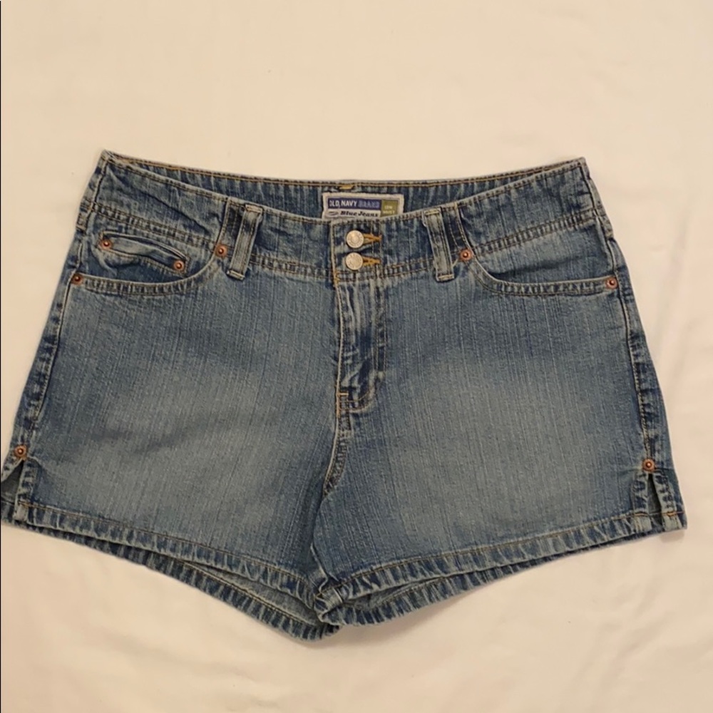 Old Navy Denim Low Waist Shorts Sz 6